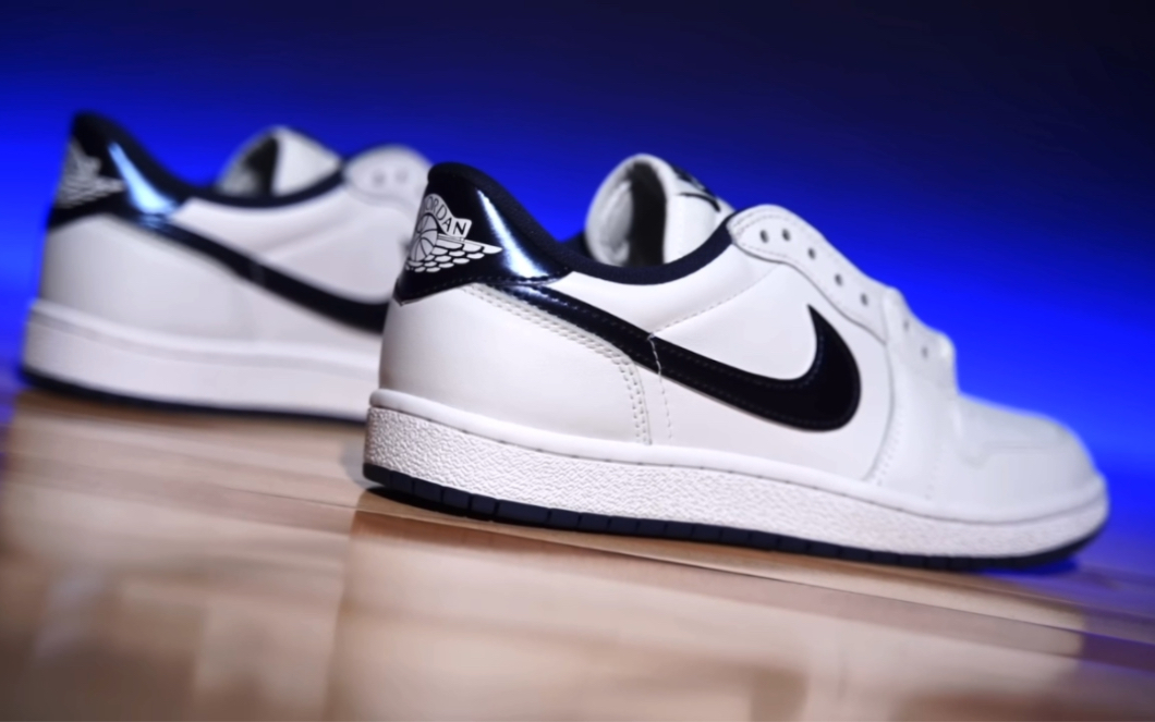 air jordan 1代 low 85"metallic navy" 金属海军蓝 低帮 aj1| wear