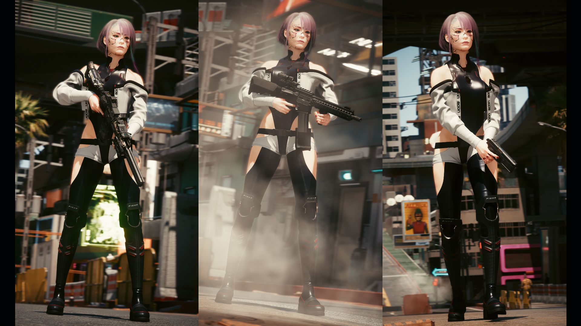 赛博朋克 武装少女露西 摄影集