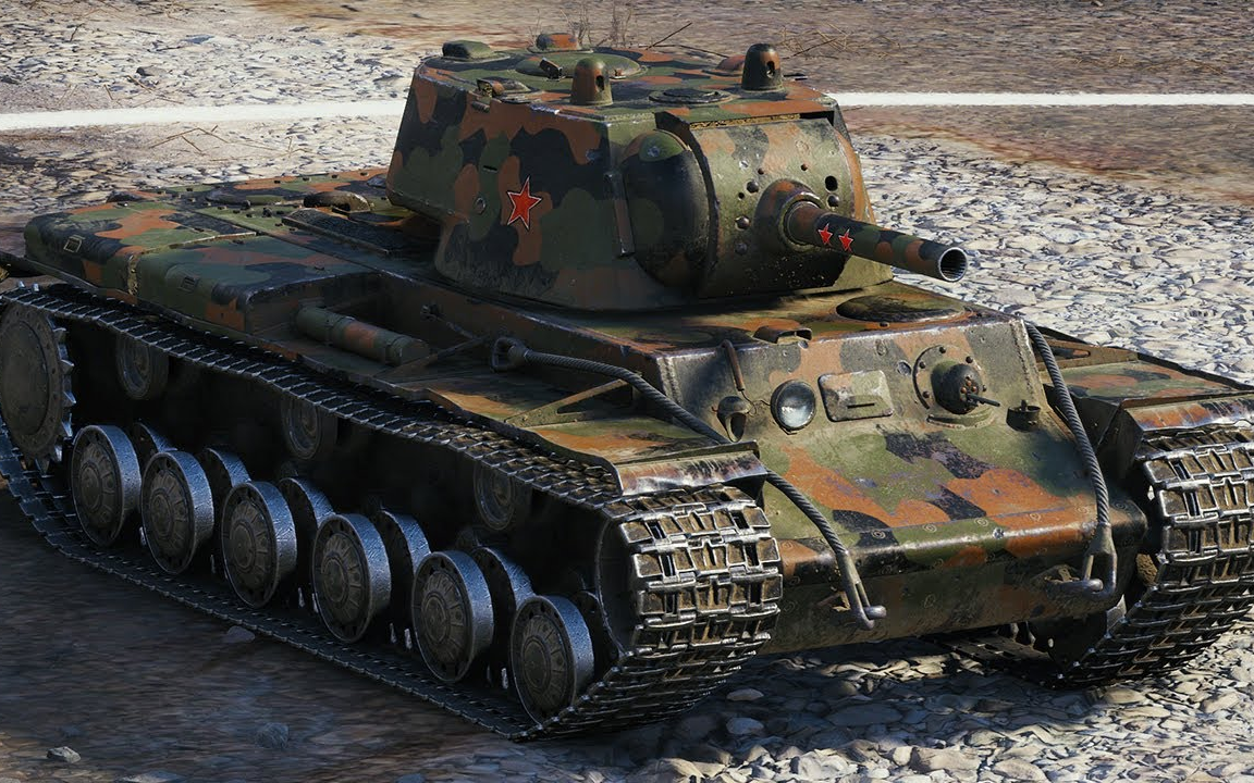 坦克世界 短管 金币弹=屠幼 kv-1 - 9杀 4千3伤害 [胜利之门]