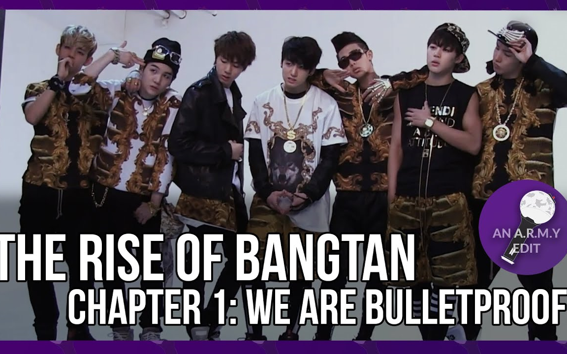 [图]【中字】【防弹】油管纪录片the rise of bangtan(1)We Are Bulletproof +mexinese family reaction