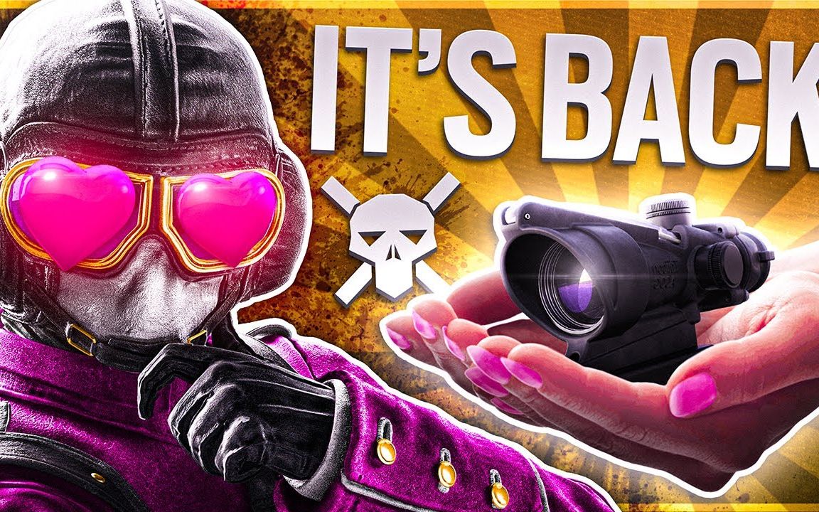 【彩虹六号】jager acog=战神?