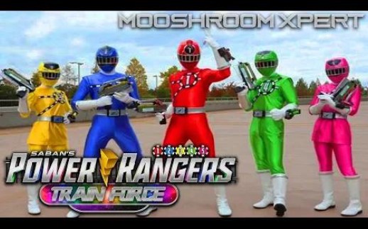 【同人】美版烈车战队 超凡战队铁轨之力OP  Power Rangers Train Force哔哩哔哩bilibili