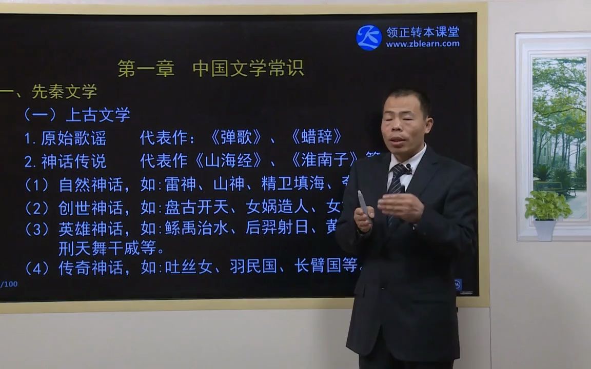 [2]一、先秦文学(一)哔哩哔哩bilibili