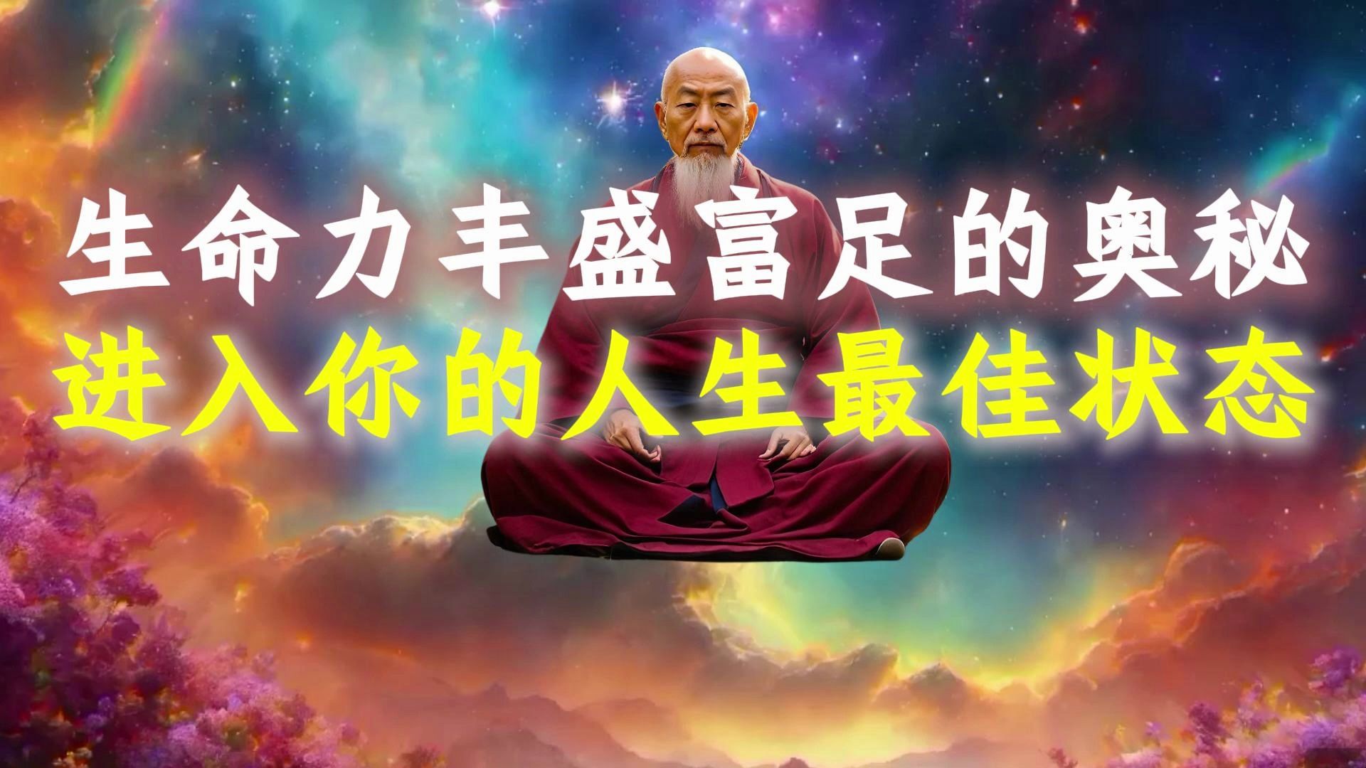 生命力丰盛富足的奥秘,让你的人生进入最佳状态!
