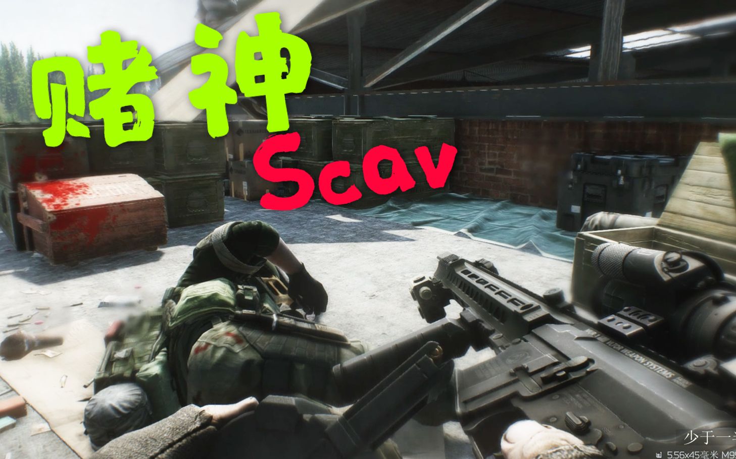 逃离塔科夫赌神scav谋害全装