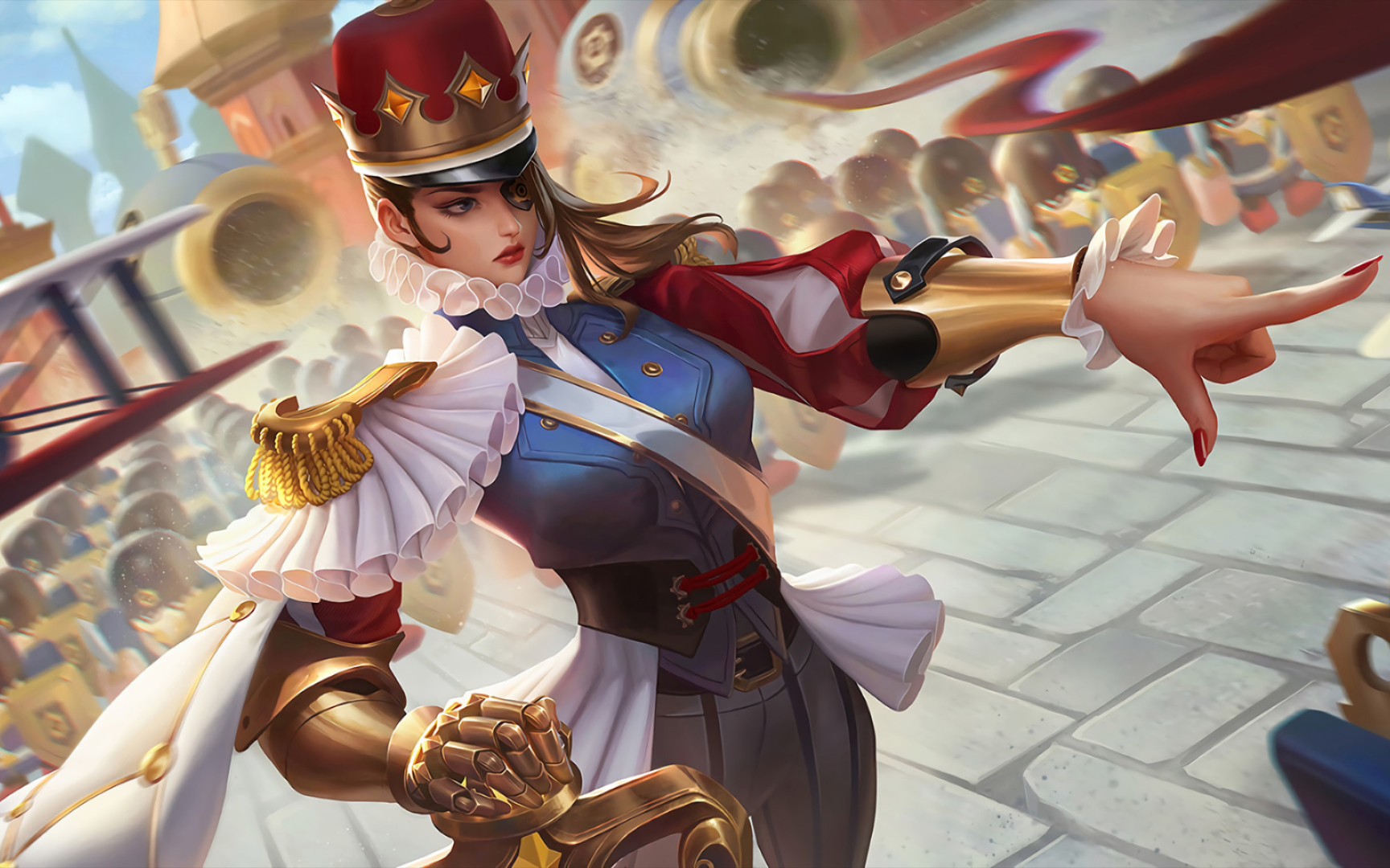 米莱狄要打爆发伤害就是要看1技能嘛