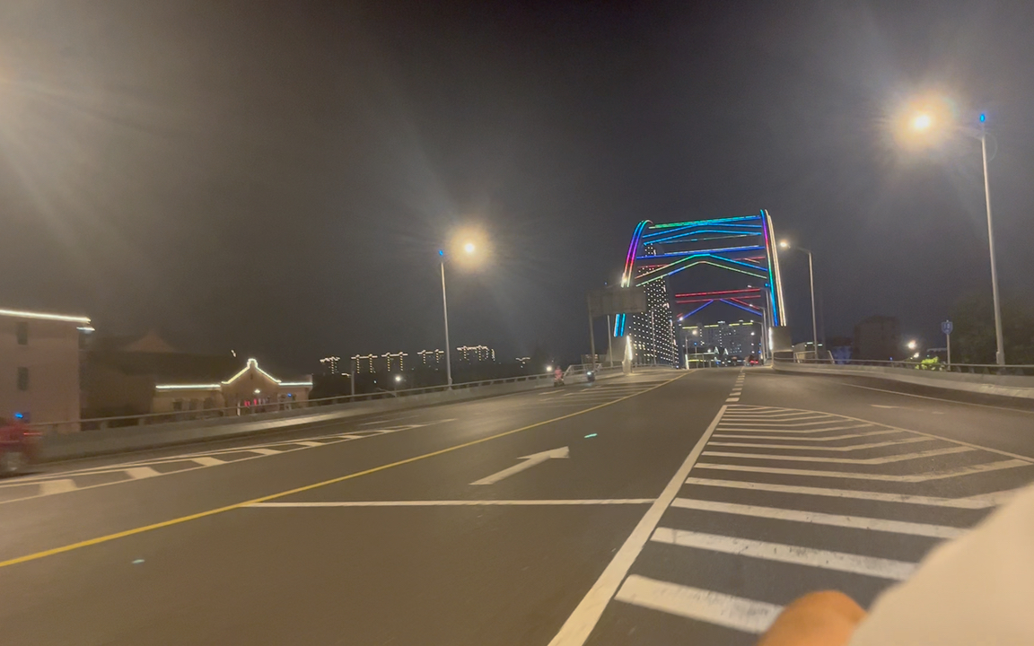 夜晚的风景,拉风