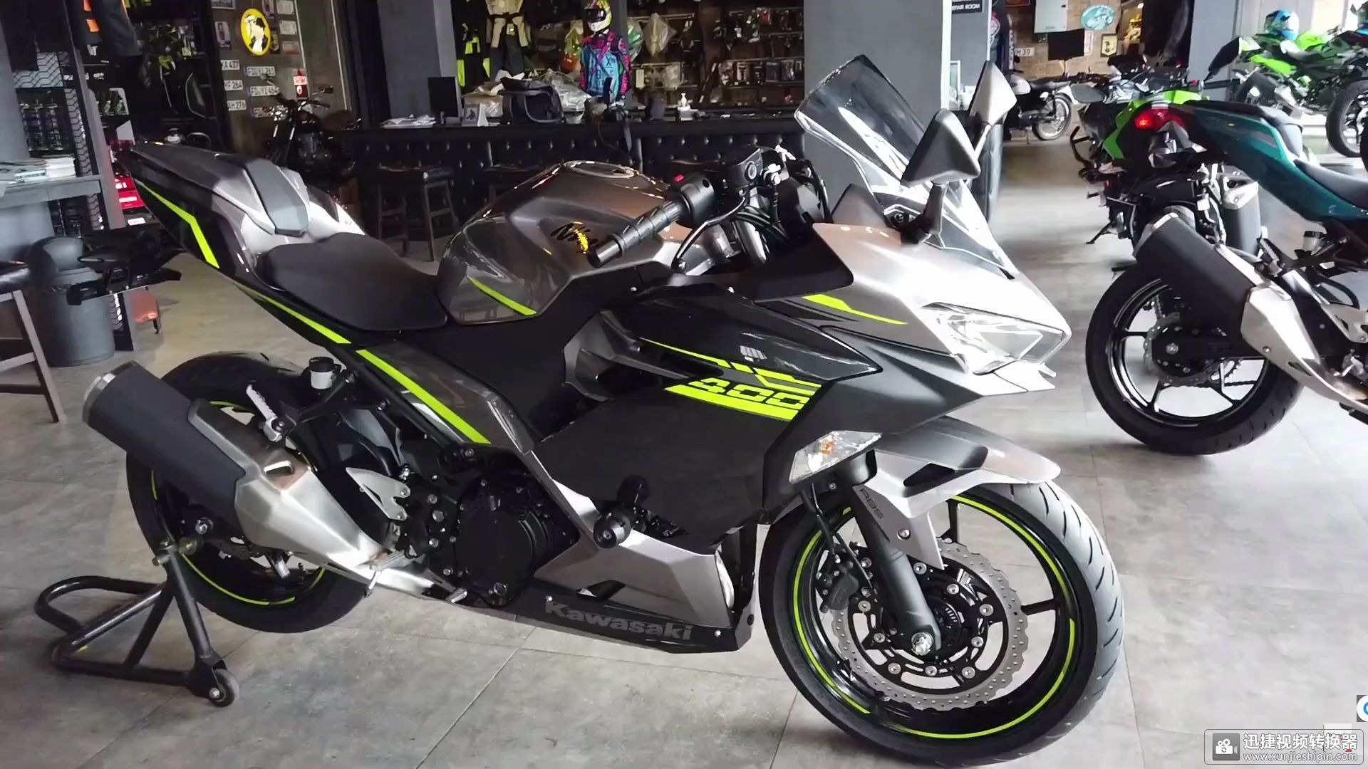 2021 ninja400星辰灰