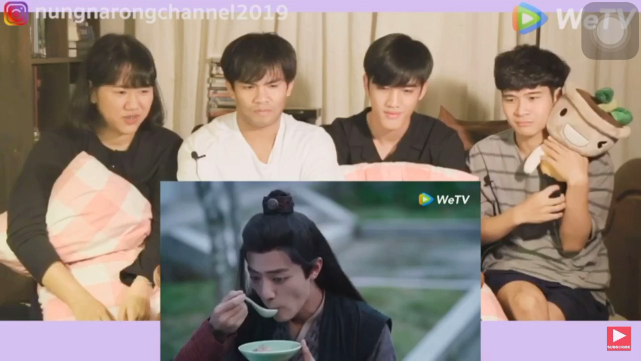 【陈情令】泰国 泰令30集reaction的cut3～憨憨获得莲藕排骨汤一碗