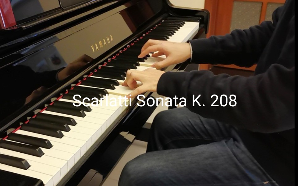 【钢琴】深夜食堂插曲——斯卡拉蒂钢琴奏鸣曲 Scarlatti Sonata K. 208哔哩哔哩bilibili