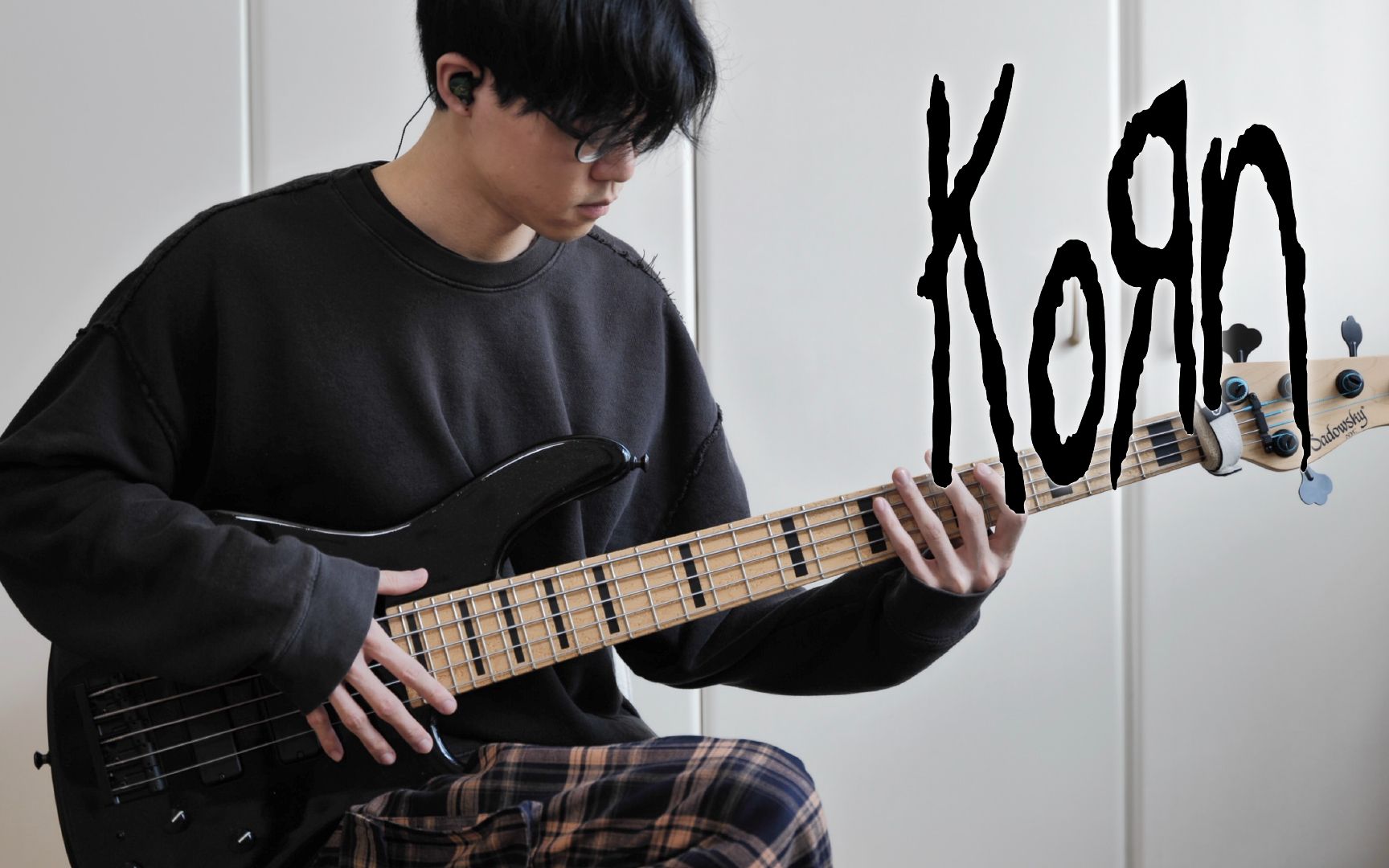 korn 科恩乐队 start the healing 贝斯翻弹 bass cover