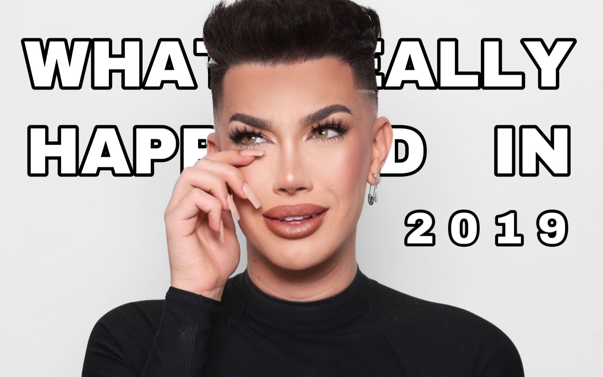 [中字] james charles | 2019究竟發生了什麼 最新化妝流程分享 wiz.