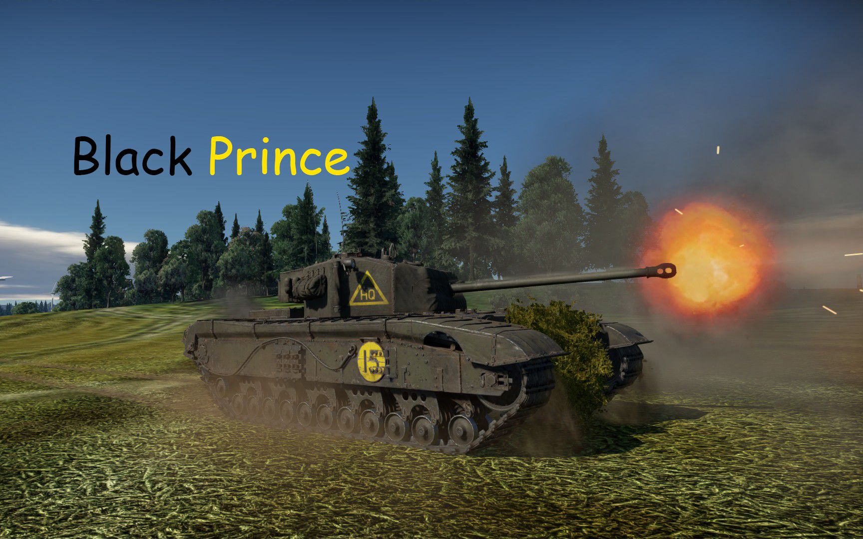 战争雷霆大英60的终极希望黑亲王重型坦克