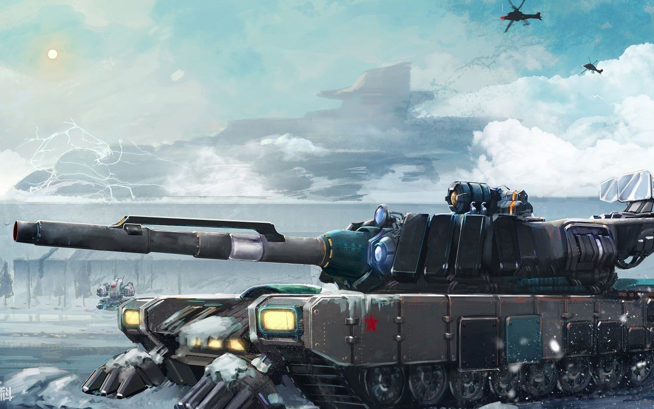 我们新式的乳齿象坦克,已经融合(超越)了原型机