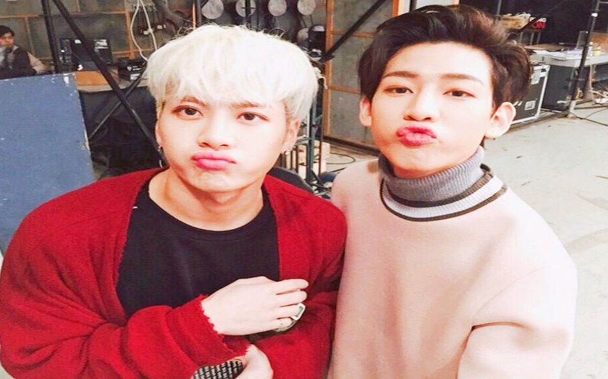 got7王嘉尔和bambam爆笑合集,小心你的下巴