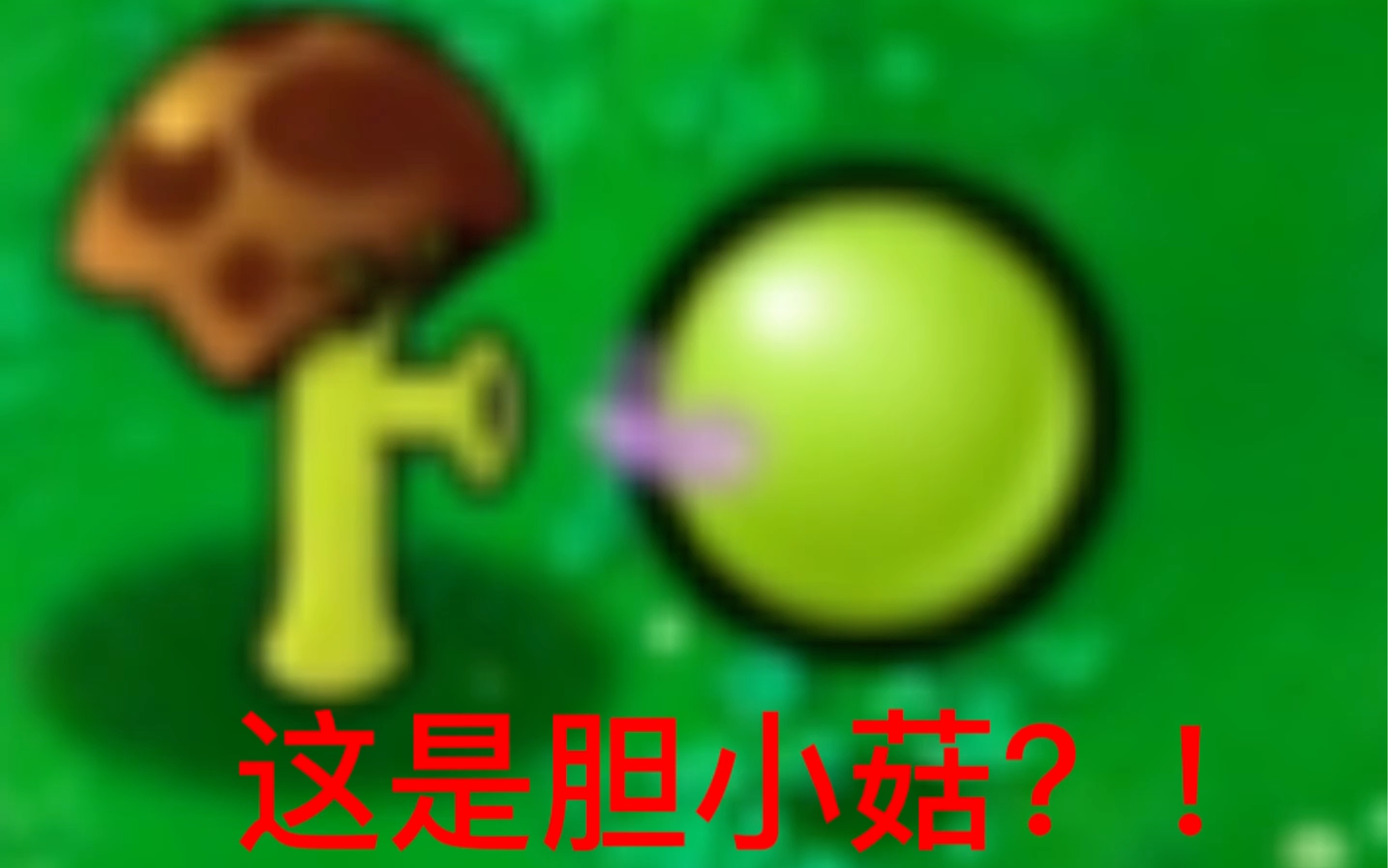 以前的胆小菇VS现在的胆小菇,没想到现在的这么强!PVZ