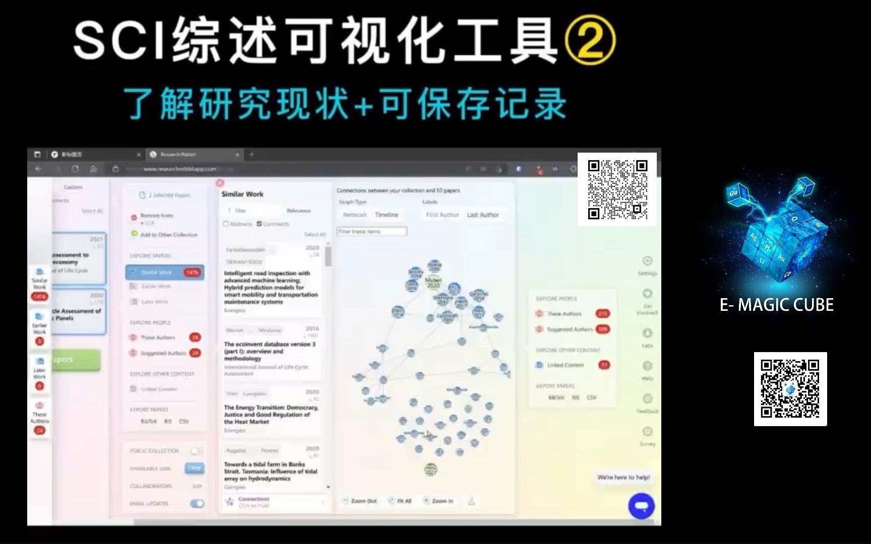 【科研工具】SCI可视化文献整理工具,节省一半的时间!哔哩哔哩bilibili