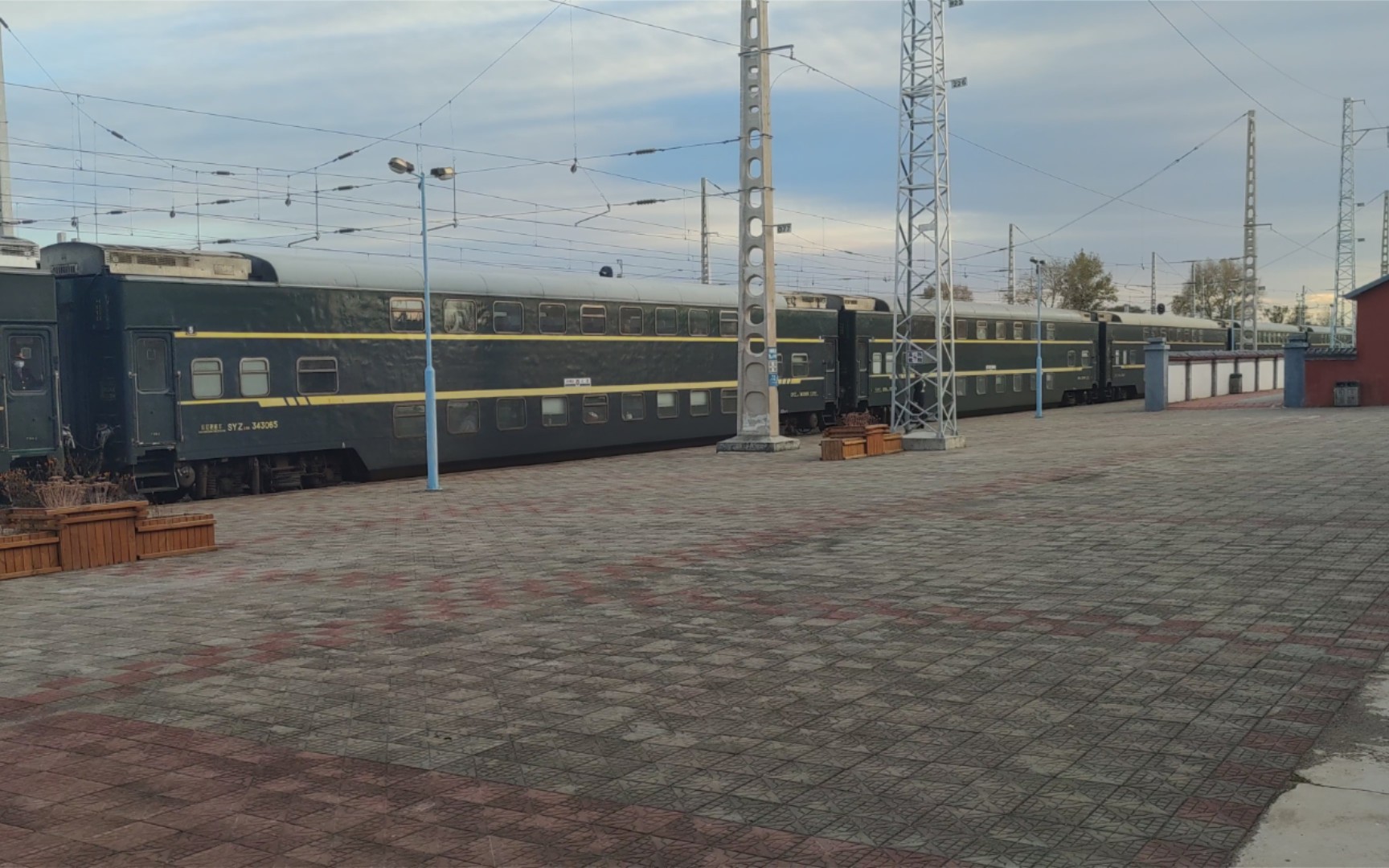 【运转记录】k550次列车出站广播 报菜名 齐齐哈尔站