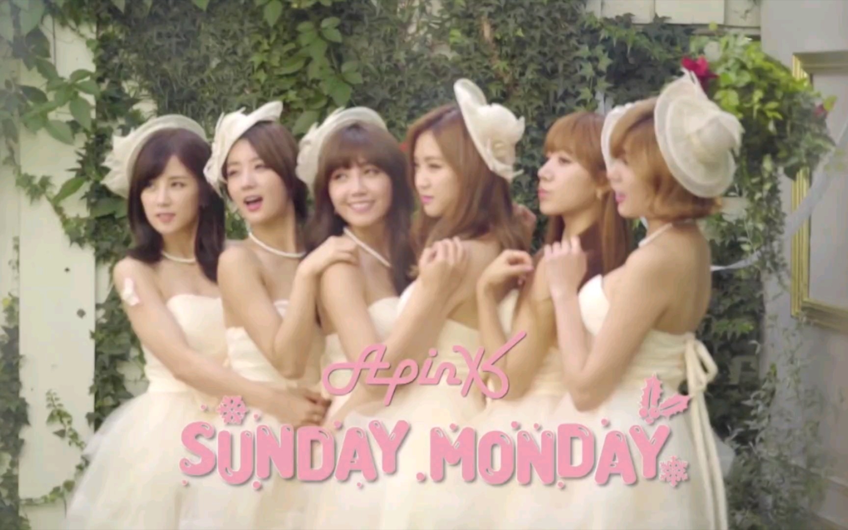 [中字][Apink]每一天都想你 Sunday Monday韩语替换版MV