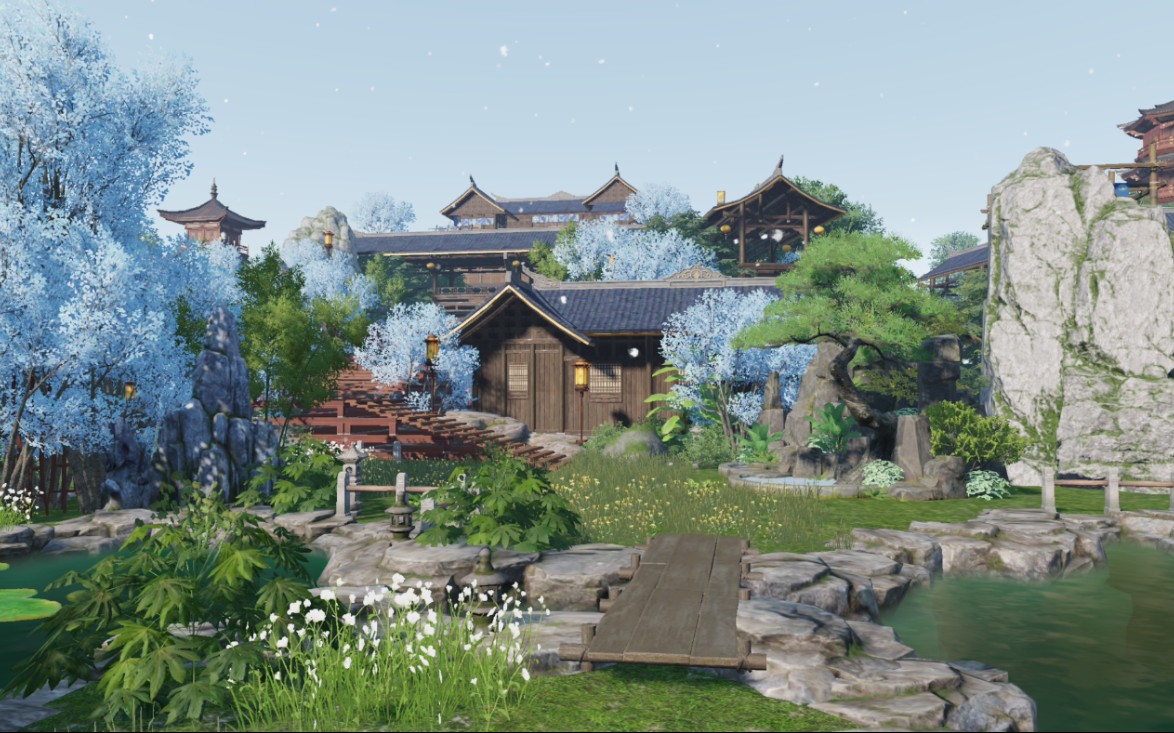 【天刀手游家园|山花照雪】0氪21级完整实装qq/vx双区无偿数据(免费