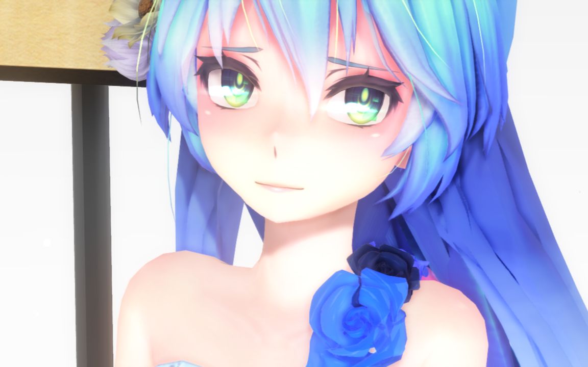 【唯美风MMD】流泪的天使献上的绝唱【さよなら4月のドッペルさん】哔哩哔哩bilibili