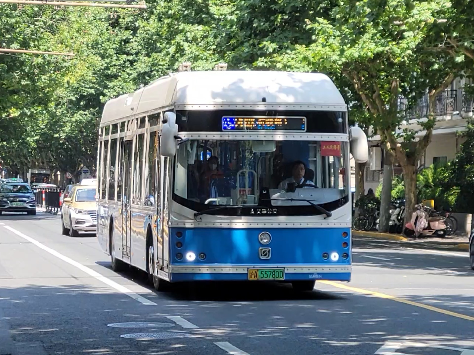 百年公交,上海20路,申沃无轨电车,仿古造型