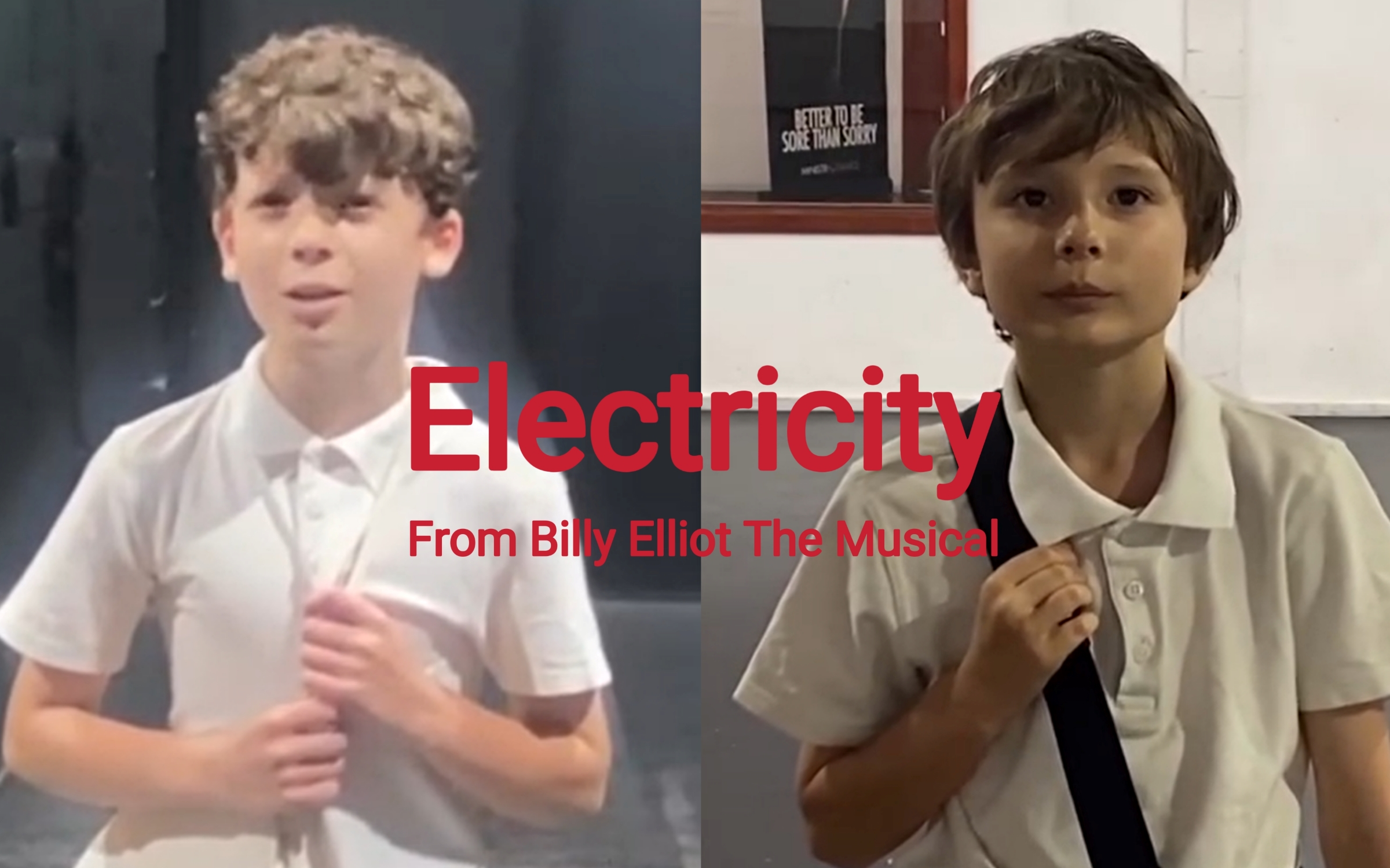 兄弟组合共演《舞出我天地》(Billy Elliot) 一起来听听他们的Elecricity!【2024|澳大利亚|音乐剧】哔哩哔哩bilibili