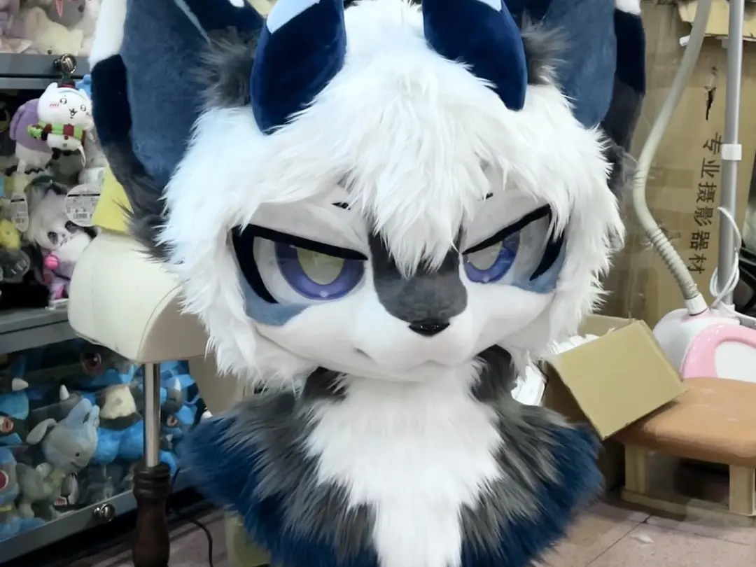 【兽装展示】很帅的大狗狗_哔哩哔哩_bilibili
