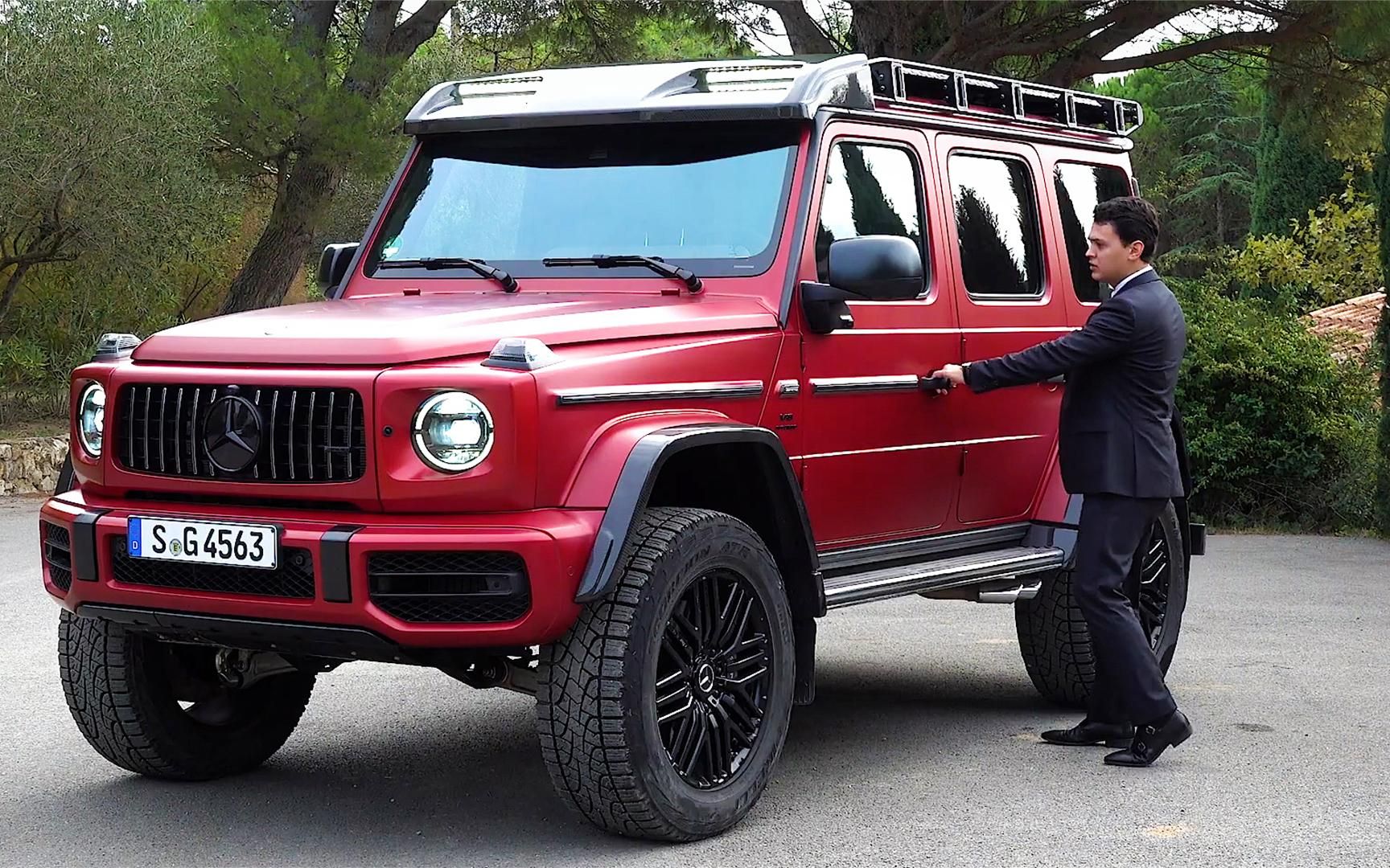 全新奔驰g63-4x4评测,硬核霸道的越野机器,这才是男人的梦想