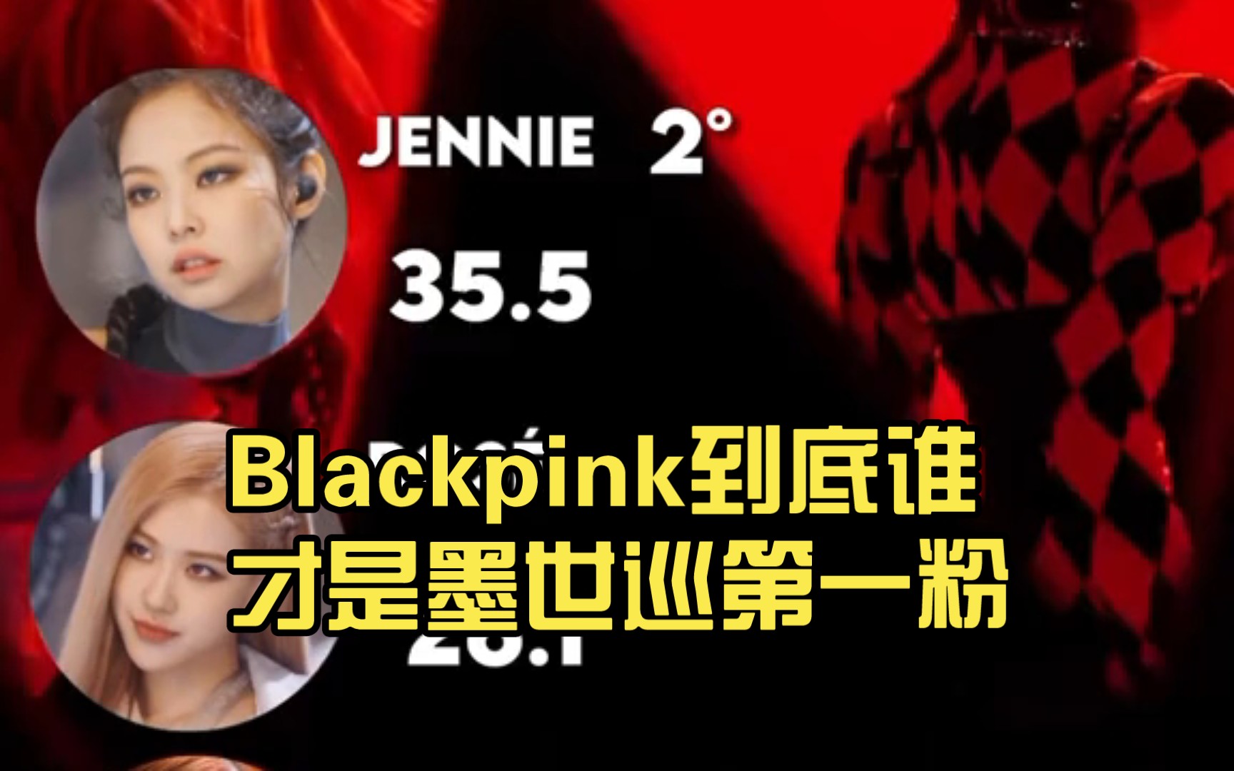 【blackpink】blink墨世巡粉墨粉丝数量