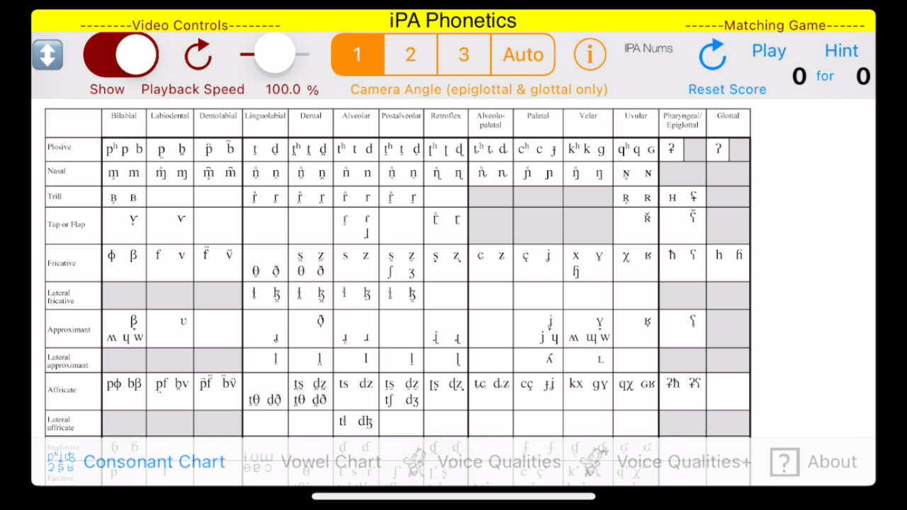 「IPA Phonetics」一个很好的学国际音标的APP,自带发音和演示视频哔哩哔哩bilibili