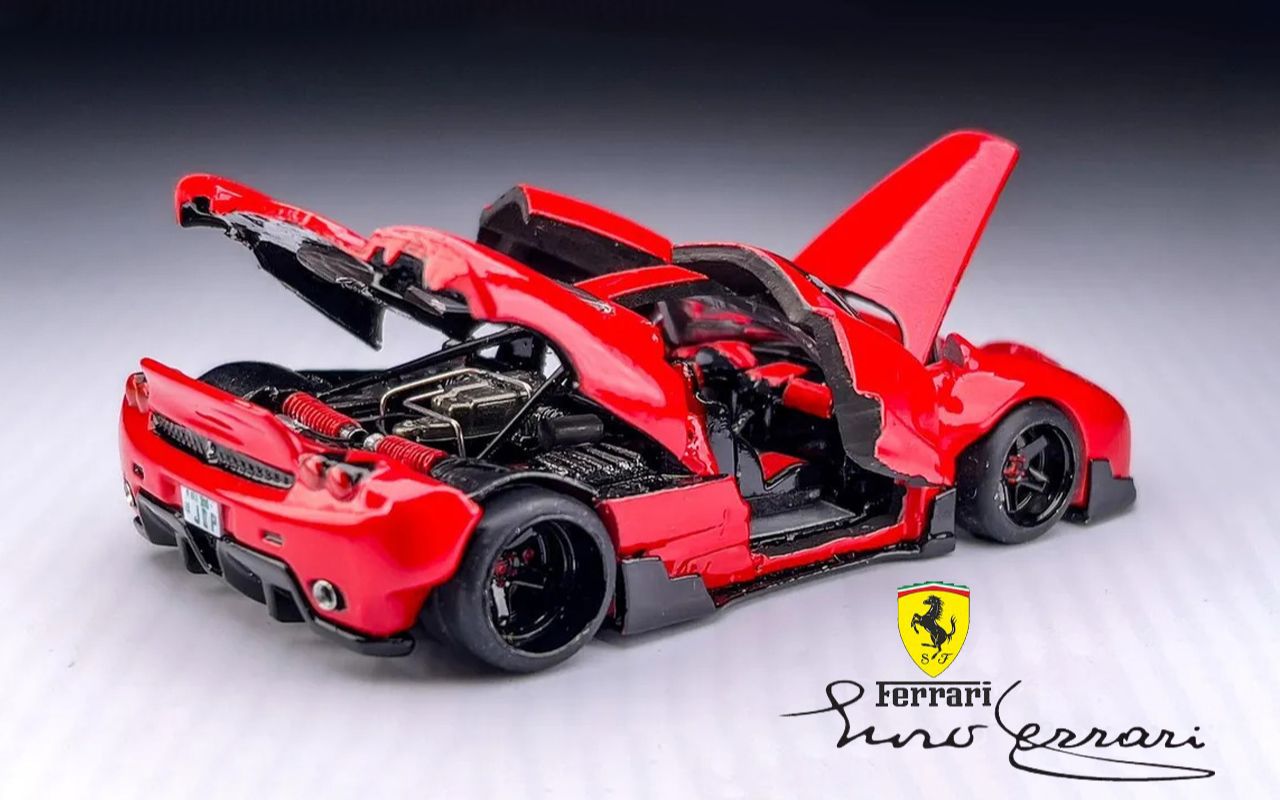 jdp改造多美卡全开蝶翼门法拉利恩佐ferrarienzojakartadiecast