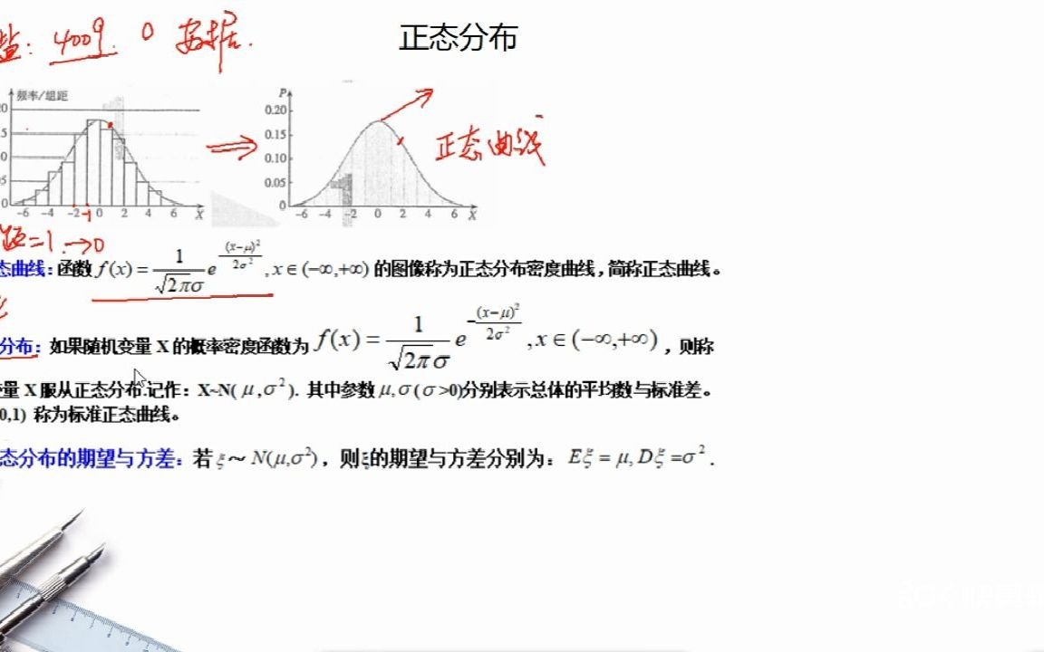 概率统计专题第49讲:正态分布(一)哔哩哔哩bilibili