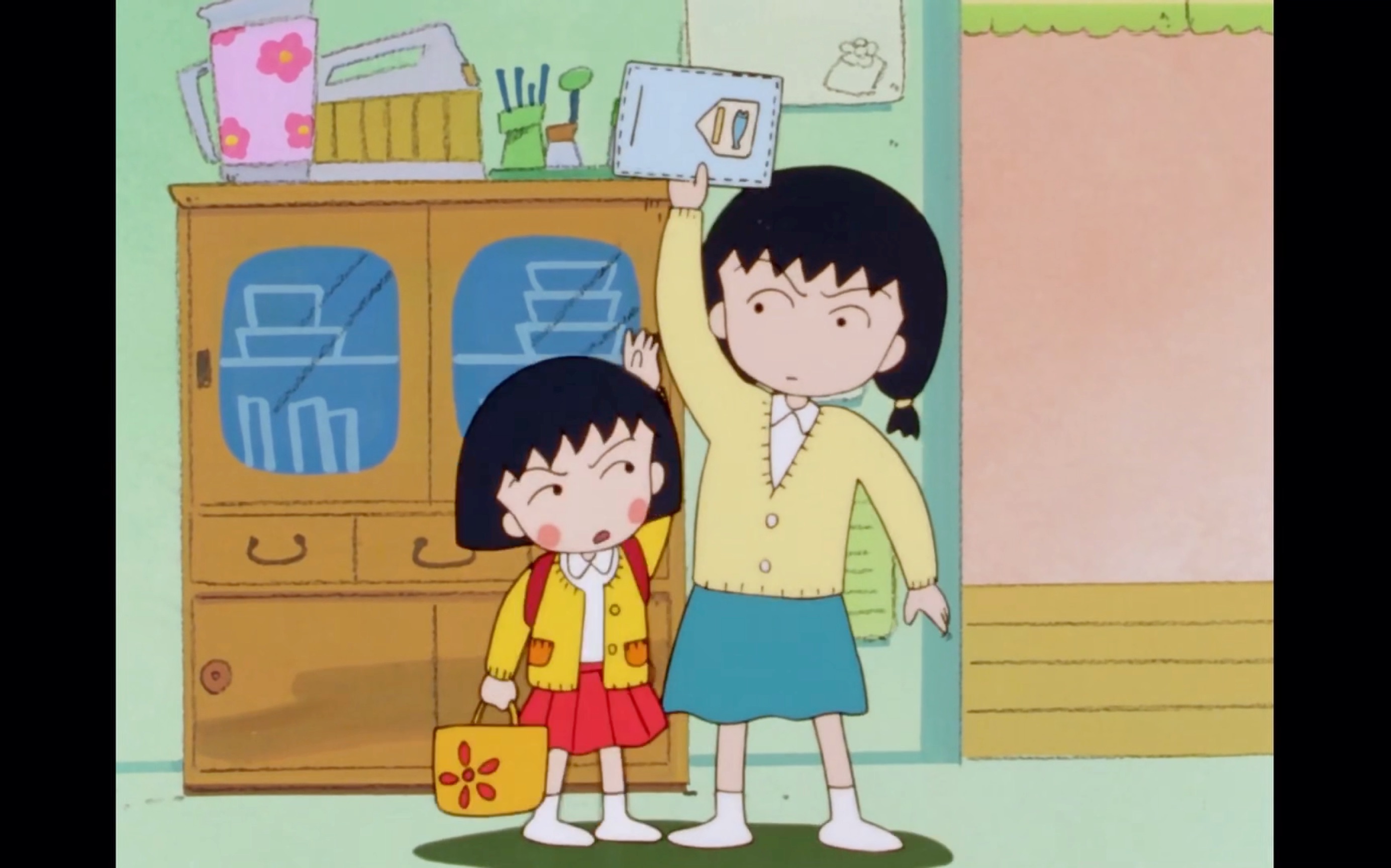 樱桃小丸子跟姐姐抢漂亮的笔记本(1080p高清版)