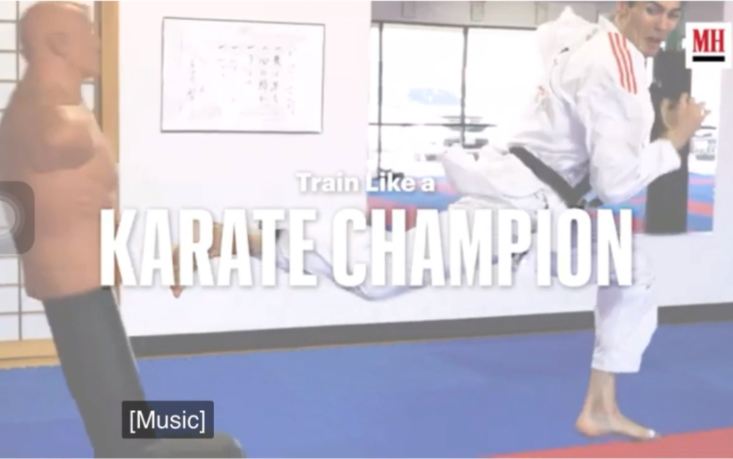 [图]Train like a karate champion