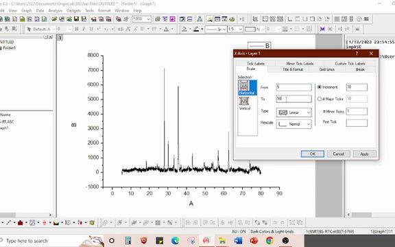 Powder XRD data PXRD plotting mapping and exporting with origin plotting soft哔哩哔哩bilibili