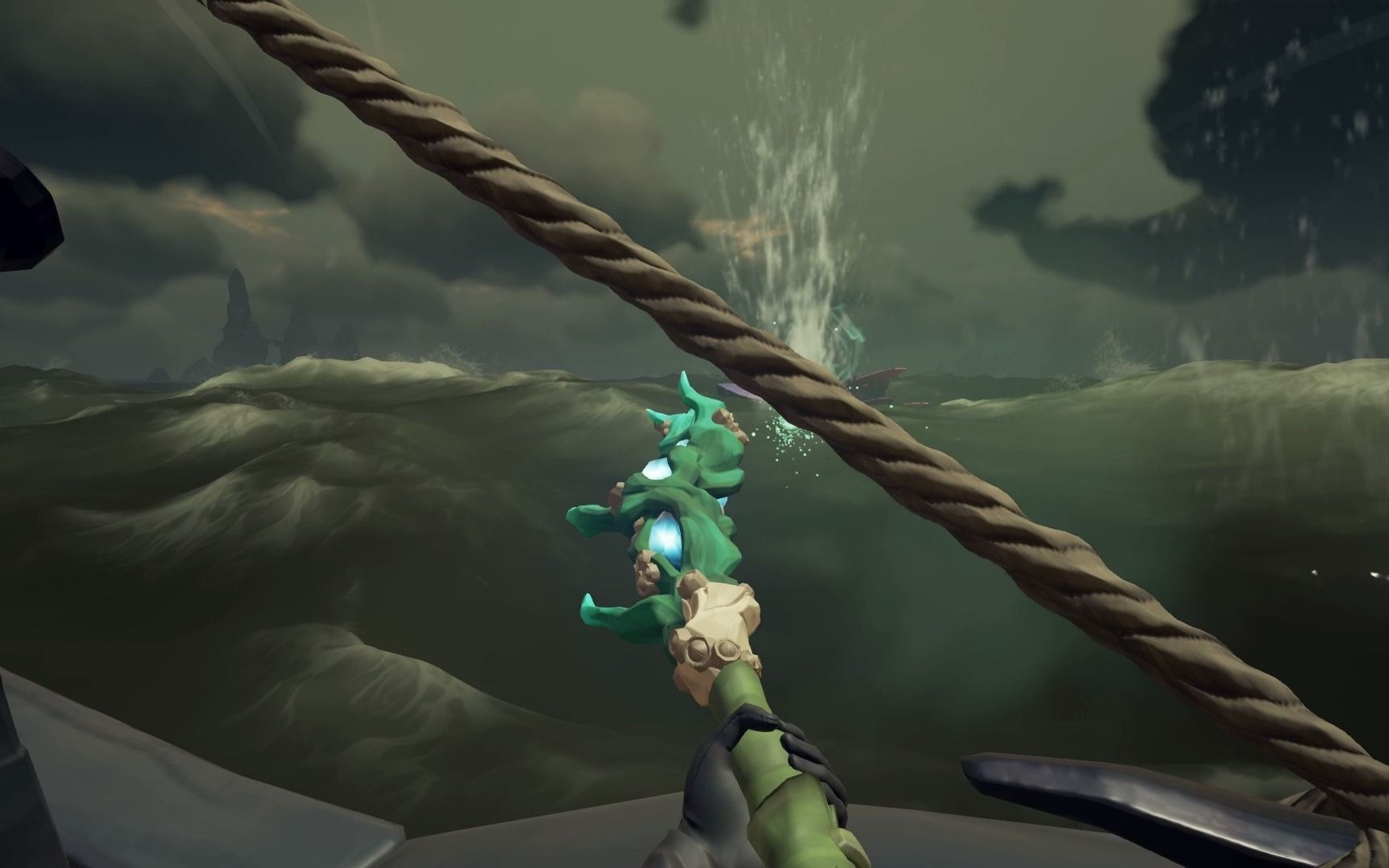 【盗贼之海】最速巨牙鲨,我还没开始你就结束了_盗贼之海