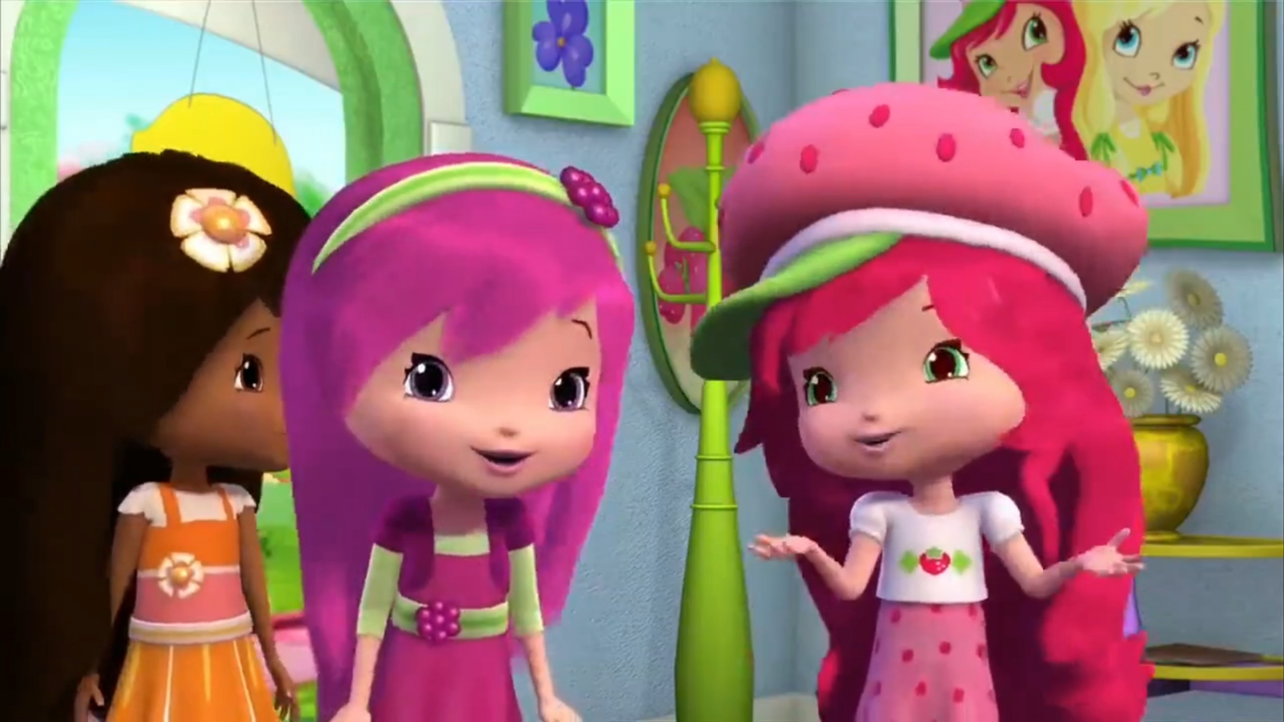 草莓甜心女孩少儿动画纯英文篇strawberry shortcake