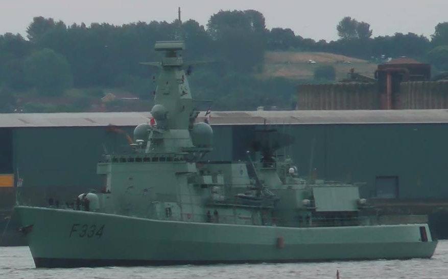 葡萄牙海军 | 卡雷尔·杜尔曼级护卫舰"弗朗西斯科·德阿尔梅达"号(f