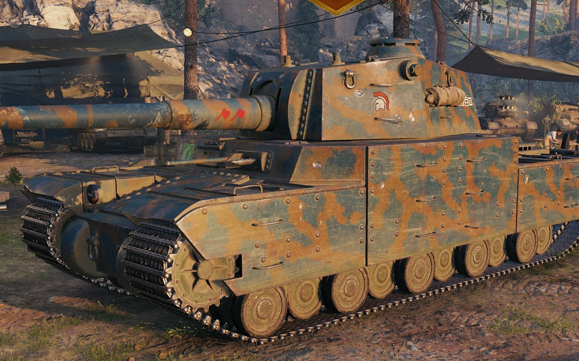 【坦克世界】五式重战(he) 大地圖 腹地 4900 输出