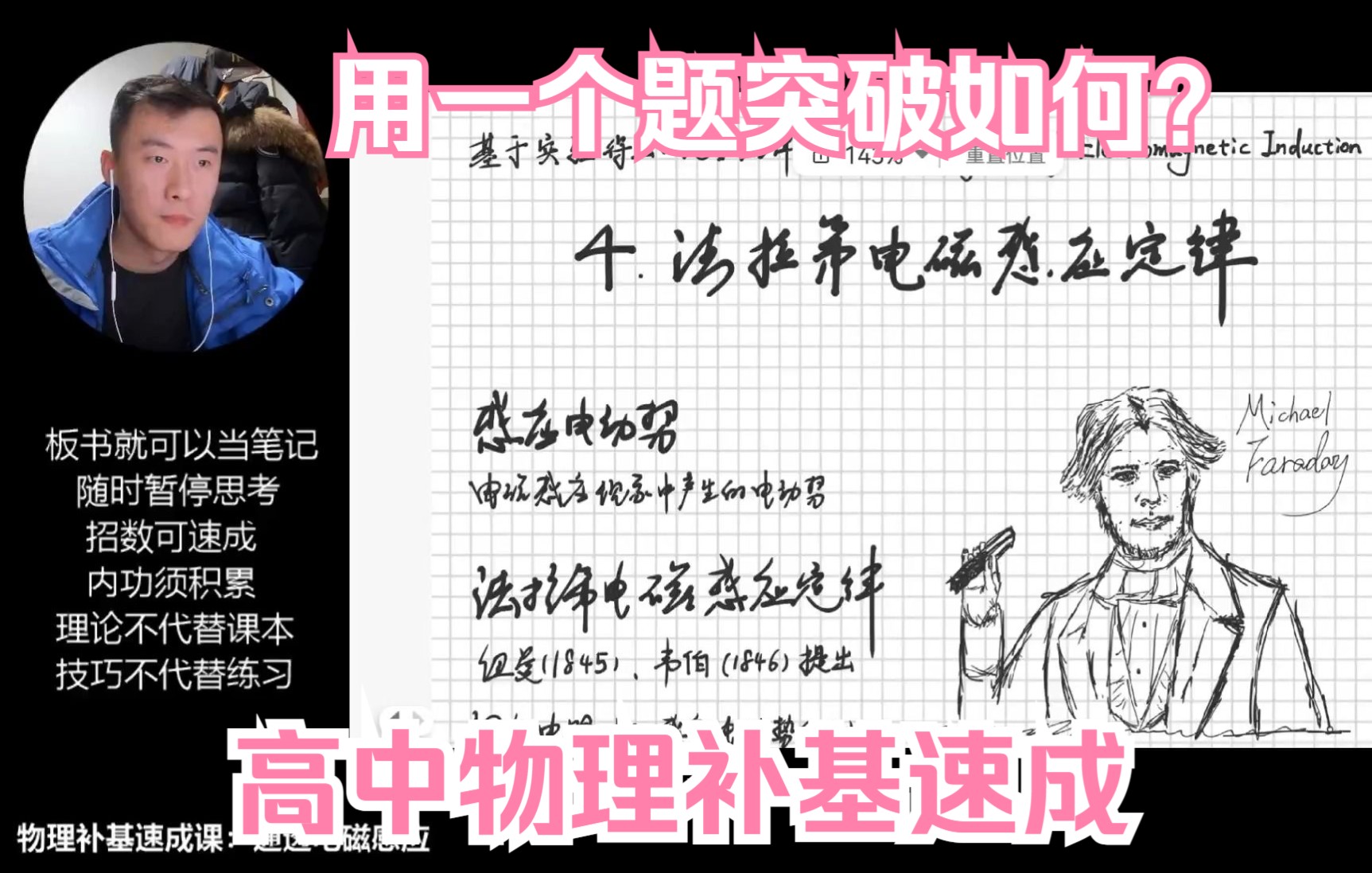 [图]【补基速成】4法拉第电磁感应定律【通透电磁感应】