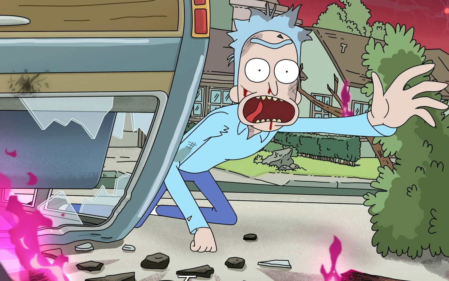 rick爷爷的泪奔时刻瑞克与莫蒂