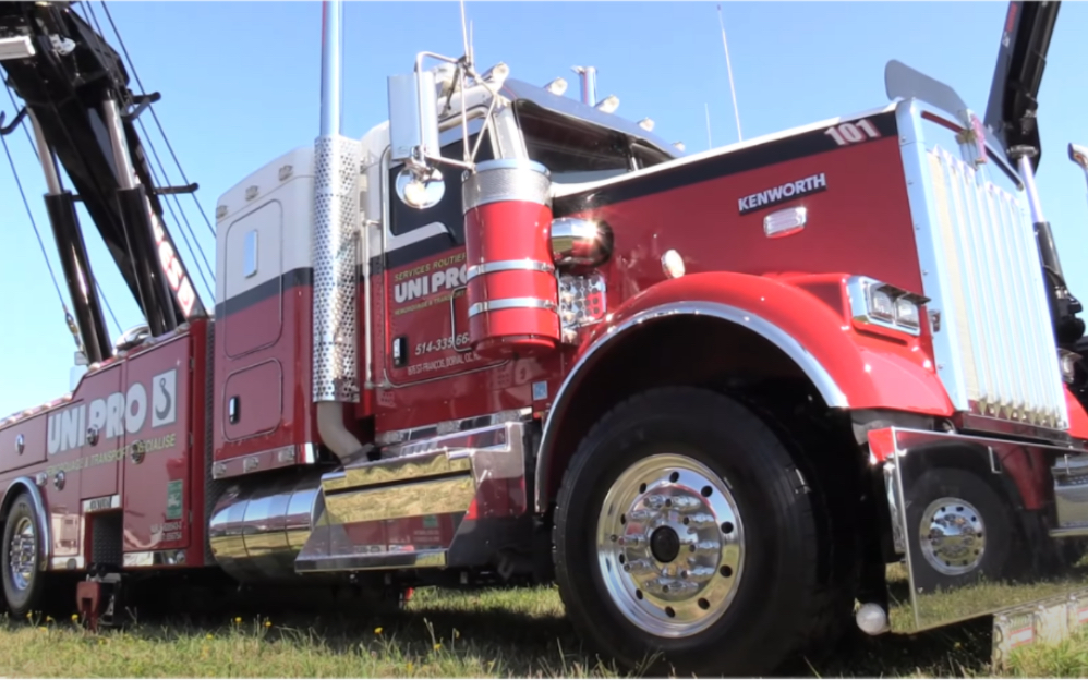 怪物吊车!-2021肯沃斯 kenworth w900b由uni-pro改造