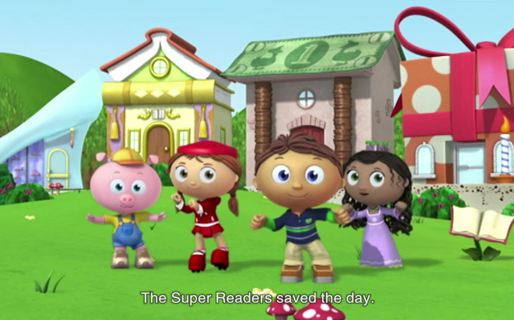 [图]全3季 103集 超级为什么 super why 英文动画片