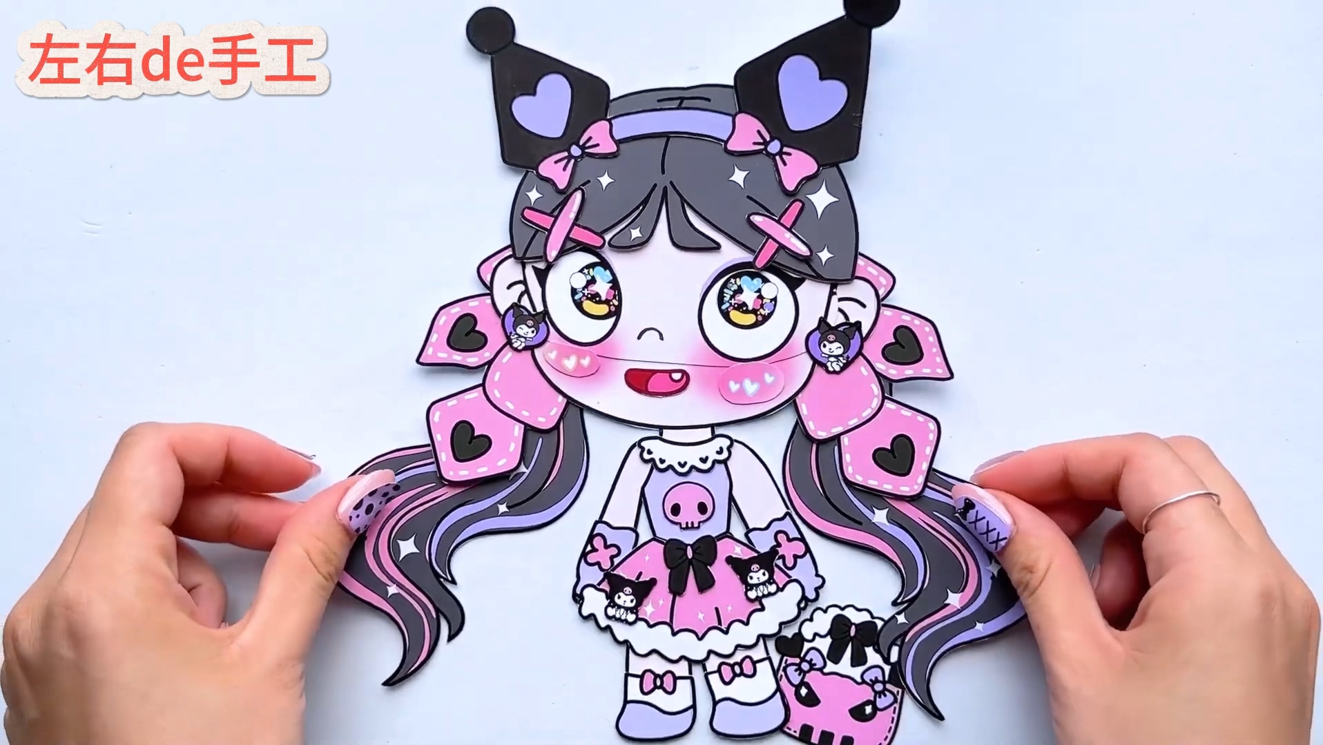 这是谁呀?好玩又可爱的自制手工贴纸来喽