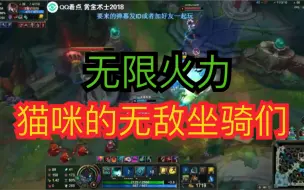 Download Video: 【赏金术士】无限火力中，猫咪的无敌坐骑们，又肉又有输出