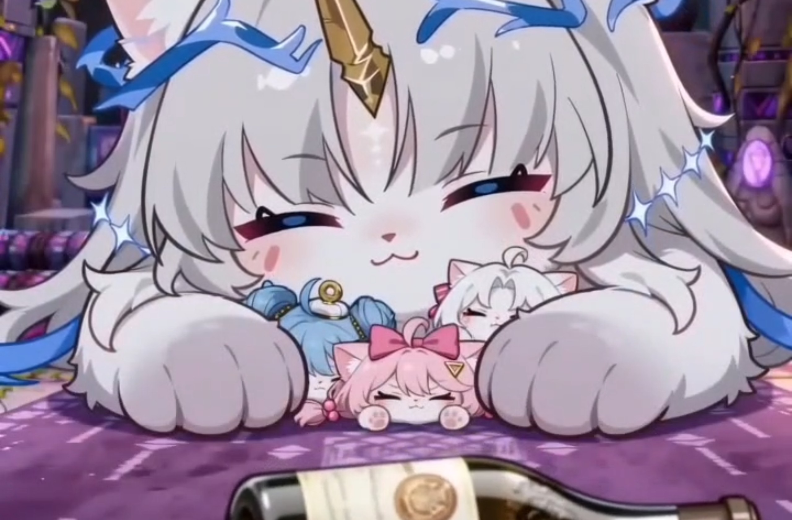 小小猫不能喝这个哦～