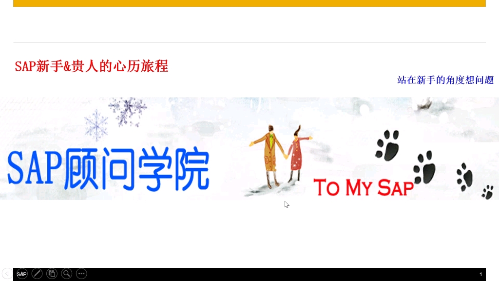 SAP新手&贵人的心历旅程#sap #sap顾问 #SAP培训哔哩哔哩bilibili