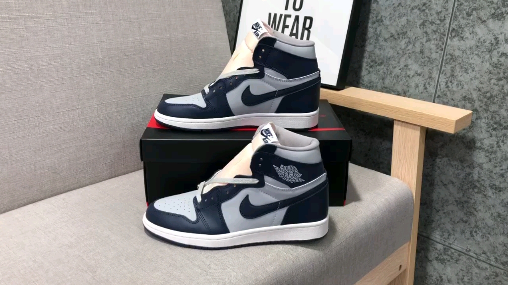 真标airjordan1retro乔一高帮篮球鞋唯一可媲美原版