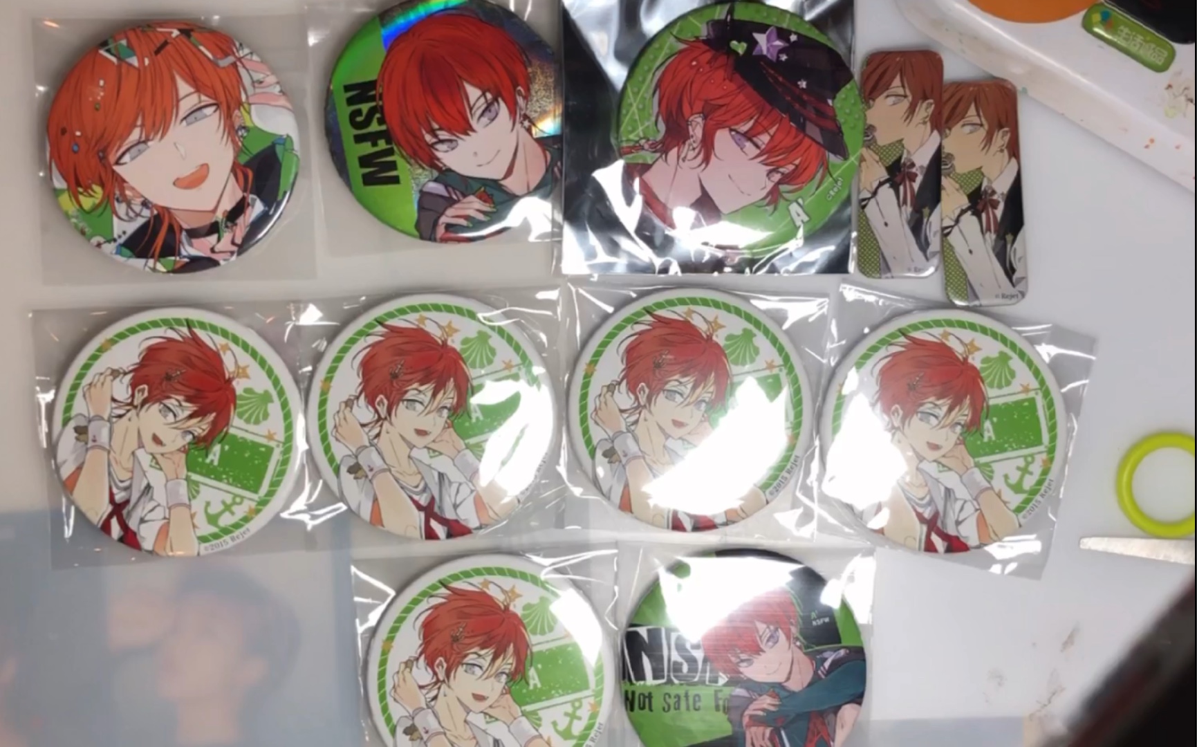 dear vocalist 主唱男友 a碳开箱 因为自己喜欢在b站看其他太太的开箱